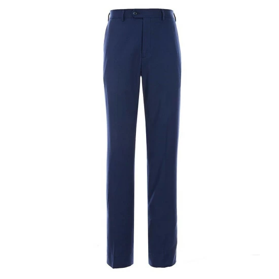 Cheapest 🌟 Roundtree & Yorke TravelSmart Luxury Gabardine Ultimate Comfort Classic Fit Non-Iron Flat Front 👗 Dress Pants Blue ✨ - Image 2