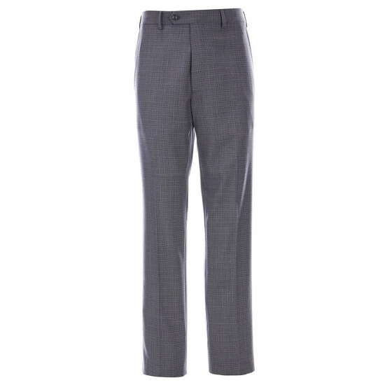 Promo ⭐ Roundtree & Yorke TravelSmart Ultimate Comfort Classic Fit Easy Care Wool Blend Flat Front 👗 Dress Pants Tan 🛒 - Image 2