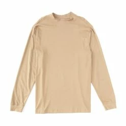 Promo 😀 Roundtree & Yorke Big & Tall Long-Sleeve Solid Mock Neck 👚 Shirt Deep Blue 🛒