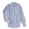 Best Pirce 🛒 Roundtree & Yorke Gold Label Non-Iron Button Down 👗 Dress 👕 Shirt Cadet Blue 😉