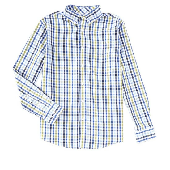 Best Pirce ๐ Roundtree & Yorke Gold Label Non-Iron Button Down ๐ Dress ๐ Shirt Cadet Blue ๐ - Image 2
