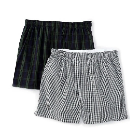 Best Pirce π Roundtree & Yorke Full Cut Boxer 2-Pack Assorted π - Image 2