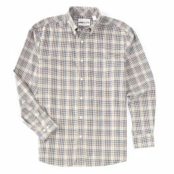 Cheap 🔔 Gold Label Roundtree & Yorke Big & Tall Long-Sleeve Gingham Print Sport 👚 Shirt Black 🛒