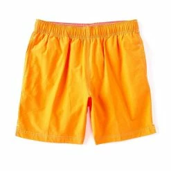 Outlet 🔥 Roundtree & Yorke Big & Tall Solid 7#double; And 9#double; Inseam Swim Trunks Pool Blue 🛒