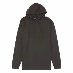 Best Sale ✔️ Roundtree & Yorke Soft Washed Long Sleeve Solid Hoodie Dark Navy Heather ✔️