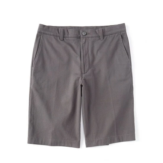 Flash Sale 💯 Roundtree & Yorke 11#double; Inseam Flat-Front Stretch Washed Chino Shorts Peach 🤩