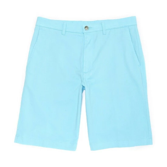 Flash Sale 💯 Roundtree & Yorke 11#double; Inseam Flat-Front Stretch Washed Chino Shorts Peach 🤩 - Image 3