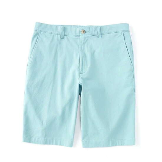 Flash Sale 💯 Roundtree & Yorke 11#double; Inseam Flat-Front Stretch Washed Chino Shorts Peach 🤩 - Image 14