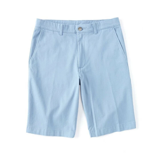 Flash Sale 💯 Roundtree & Yorke 11#double; Inseam Flat-Front Stretch Washed Chino Shorts Peach 🤩 - Image 16