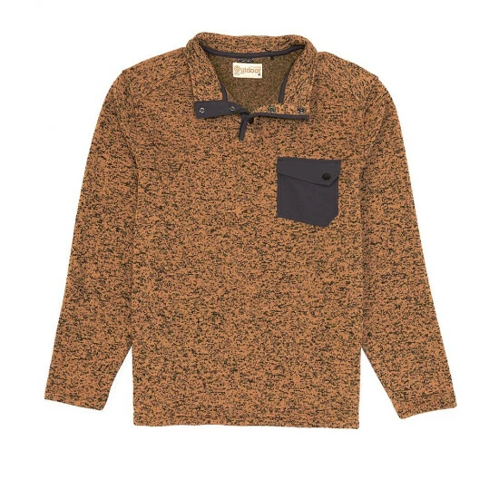 Best reviews of 🌟 Roundtree & Yorke Outdoors Long-Sleeve Fleece Quarter-Snap Pullover Red Heather 🎁