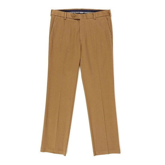 Top 10 🌟 Roundtree & Yorke TravelSmart CoreComfort Flat-Front Straight Fit Chino Pants Grey Smoke ✔️ - Image 12