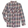 Cheap 🎉 Roundtree & Yorke Outdoors Long Sleeve Plaid Twill 👚 Shirt Coconut Milk ✨