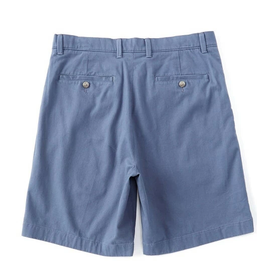 Coupon ๐คฉ Roundtree & Yorke 9#double; Inseam Pleated Wash Chino Shorts Dark Navy ๐ - Image 8
