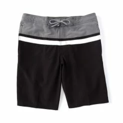 Discount 🛒 Roundtree & Yorke Microfiber Colorblock 10#double; Inseam Swim Trunks Red ⌛