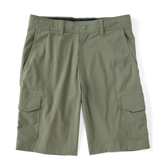 Discount ๐ Roundtree & Yorke 9#double; Inseam Cargo Performance Shorts Black ๐