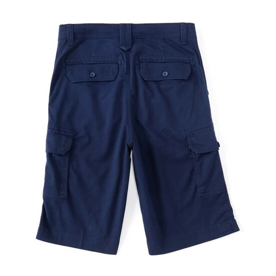 New ๐ฅฐ Roundtree & Yorke 13#double; Inseam Wash Cargo Shorts Silver Cloud โ๏ธ - Image 2