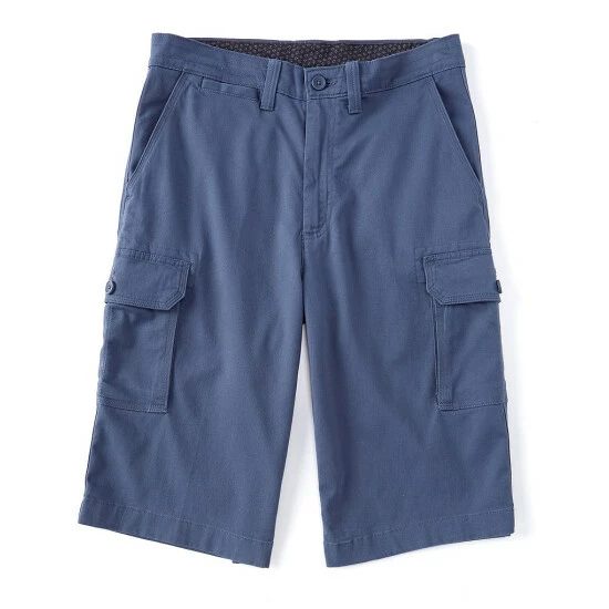 New ๐ฅฐ Roundtree & Yorke 13#double; Inseam Wash Cargo Shorts Silver Cloud โ๏ธ - Image 5
