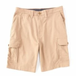 Best reviews of ⌛ Roundtree & Yorke 9#double; Inseam Wash Cargo Shorts Stone ✨