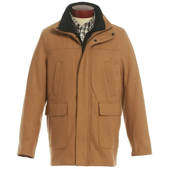 Buy 💯 Roundtree & Yorke Long Wool Blend 🧥 Coat Camel 🎁