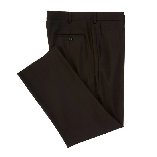 Cheapest 🌟 Roundtree & Yorke TravelSmart Luxury Gabardine Ultimate Comfort Classic Fit Non-Iron Flat Front 👗 Dress Pants Blue ✨ - Image 3
