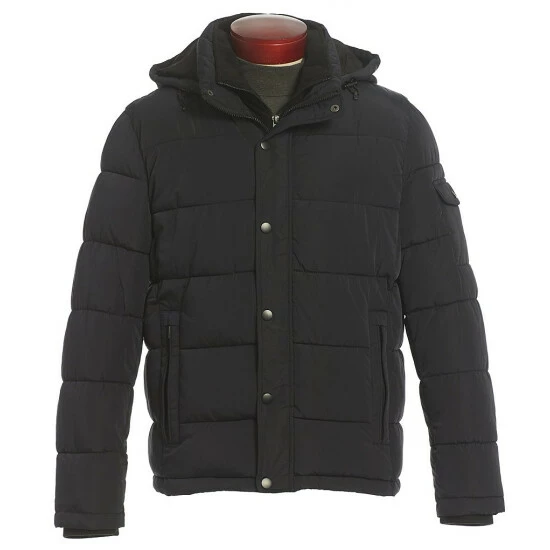 Best reviews of ✔️ Roundtree & Yorke Wide Channel Puffer Jacket Black 😀 - Image 7