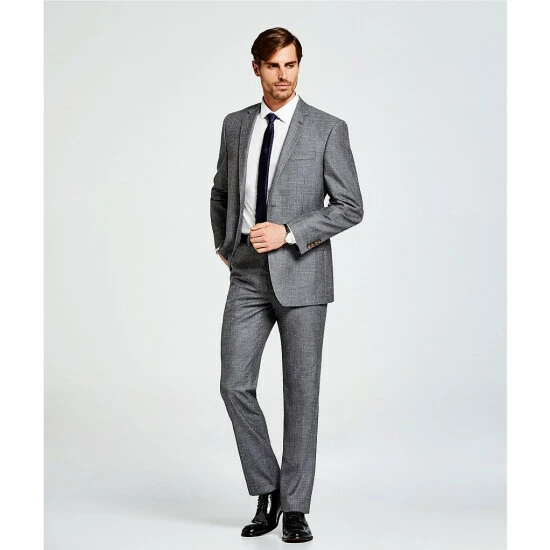 Brand new ๐ Gold Label Roundtree & Yorke Non-Iron Slim-Fit Spread-Collar Solid ๐ Dress ๐ Shirt White โค๏ธ - Image 3