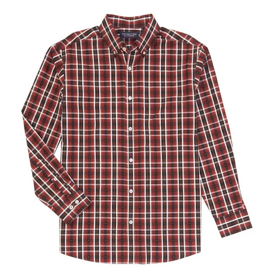 Cheap 😉 Roundtree & Yorke Big & Tall Long Sleeve Tartan Plaid Button Down Collar 👚 Shirt Green 🛒 - Image 2