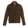 Coupon ✔️ Roundtree & Yorke Big & Tall Microsuede With Corduroy Collar Jacket Walnut 😉