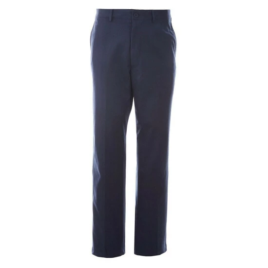 Buy π Roundtree & Yorke Flat Front Heathered Performance Chino Pants Navy Heather β¨ - Image 4