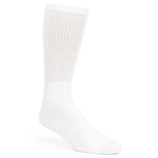 Cheapest 💯 Gold Label Roundtree & Yorke Crew Athletic 🧦 Socks 6-Pack White 🔥