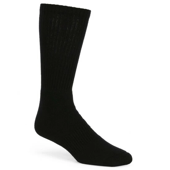Cheapest 💯 Gold Label Roundtree & Yorke Crew Athletic 🧦 Socks 6-Pack White 🔥 - Image 2