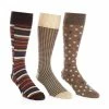 Wholesale 🛒 Roundtree & Yorke Dotted Crew 🧦 Socks 3-Pack Grey Assorted 👏