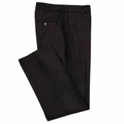 Cheapest ✔️ Roundtree & Yorke TravelSmart CoreComfort Big & Tall Non-Iron Flat-Front Classic Fit Chino Pants Black 🤩