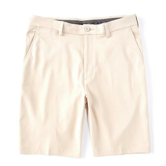 Budget 🔥 Roundtree & Yorke Performance 9#double; Inseam Shorts Stone 💯 - Image 9