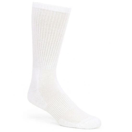 Wholesale 👍 Gold Label Roundtree & Yorke Sport Performance Crew Athletic 🧦 Socks 6-Pack White/grey ⌛