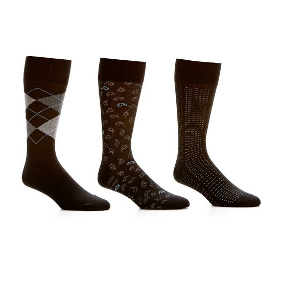 Best Pirce β Roundtree & Yorke Argyle Basic Assorted Crew π Dress 𧦠Socks 3-Pack Tan βοΈ