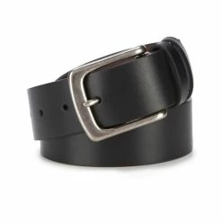 Hot Sale 🎁 Roundtree & Yorke Big & Tall Rodgers Leather Belt Brown 🔔