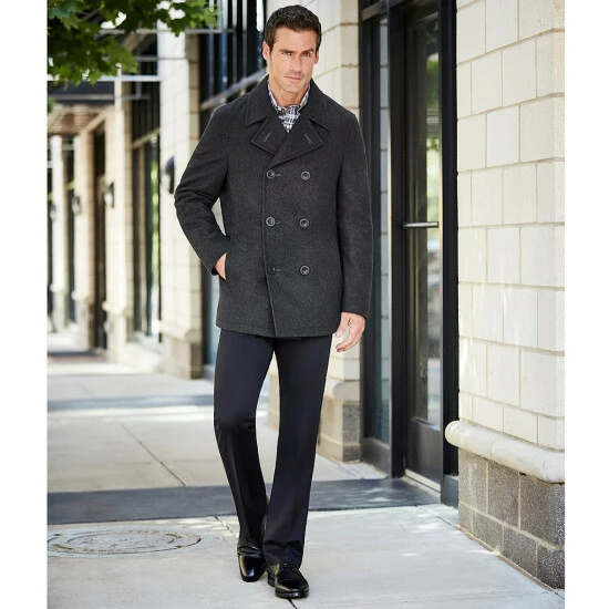 Top 10 🔔 Roundtree & Yorke TravelSmart CoreComfort Flat-Front Classic Fit Chino Pants Medium Brown ✔️ - Image 4