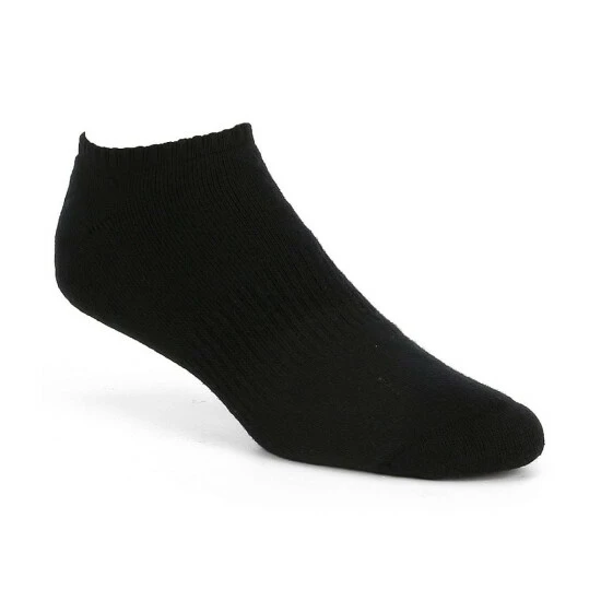Brand new 💯 Gold Label Roundtree & Yorke No-Show Athletic 🧦 Socks 6-Pack White/grey 👏 - Image 2
