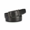 Discount 🎁 Roundtree & Yorke Big & Tall Reversible Montana Leather Belt Black 🔔