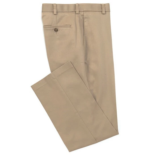 Top 10 🔔 Roundtree & Yorke TravelSmart CoreComfort Flat-Front Classic Fit Chino Pants Medium Brown ✔️ - Image 10