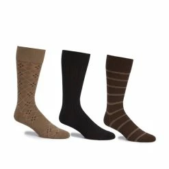 Best deal ✨ Gold Label Roundtree & Yorke Big & Tall Assorted Argyle-Solid- Stripe Crew 🧦 Socks 3-Pack 🛒