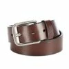 Cheap 🧨 Roundtree & Yorke Big & Tall Cut Fudge Leather Belt Brown 🤩