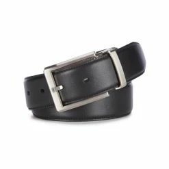 Deals ✨ Roundtree & Yorke Big & Tall Stretch Reversible Belt Black 🔥