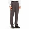 Top 10 ⌛ Roundtree & Yorke TravelSmart Luxury Gabardine Ultimate Comfort Classic Fit Non-Iron Pleated-Front 👗 Dress Pants Khaki 👍