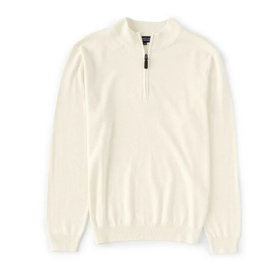 Best deal ๐ Roundtree & Yorke Long-Sleeve Solid Quarter-Zip Pullover Black ๐ฏ - Image 15