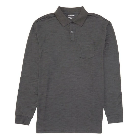 Deals ๐ Roundtree & Yorke TravelSmart Long-Sleeve Solid Polo ๐ Shirt Black ๐คฉ