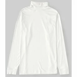 Buy 👍 Roundtree & Yorke Long-Sleeve Turtle Neck Pullover White 🔔