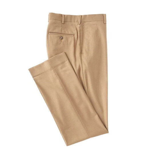 Cheapest 🌟 Roundtree & Yorke TravelSmart Luxury Gabardine Ultimate Comfort Classic Fit Non-Iron Flat Front 👗 Dress Pants Blue ✨ - Image 10