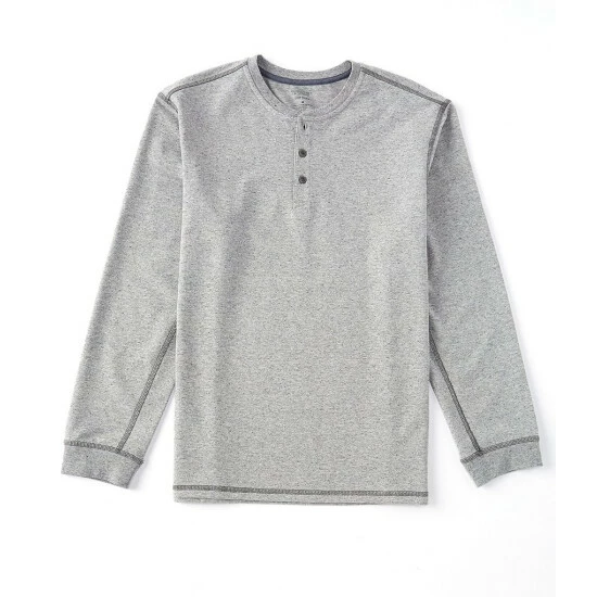 Best reviews of ๐ฅ Roundtree & Yorke Big & Tall Soft-Washed Long-Sleeve Henley Medium Grey Heather ๐ - Image 3